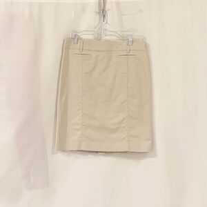 Ann Taylor Khaki Skirt